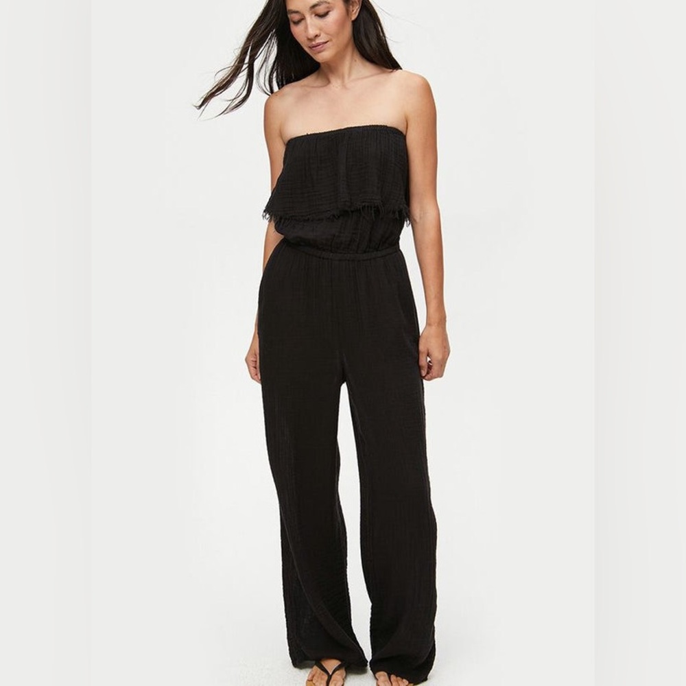 Michael Stars Riya Gauze Jumpsuit Sz XS NWOT